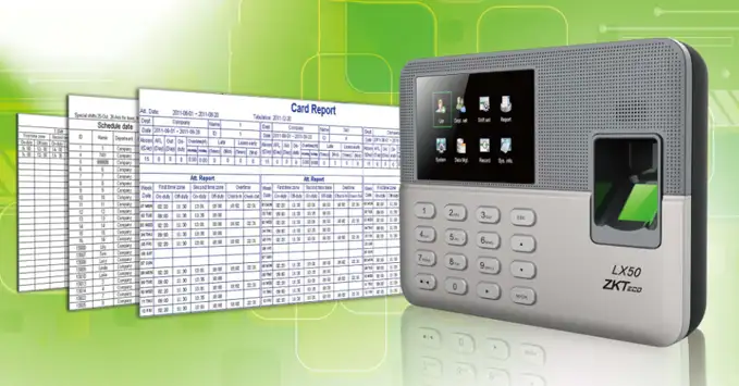 ZKTeco LX50 time attendance device