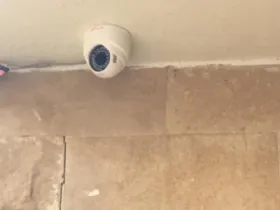 Installation of CCTV Cameras in a Villa in Giza