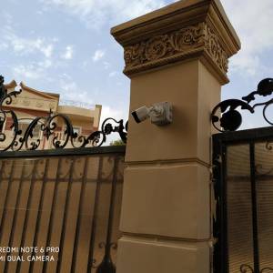تركيب كاميرات مراقبة لفيلا سكنية 